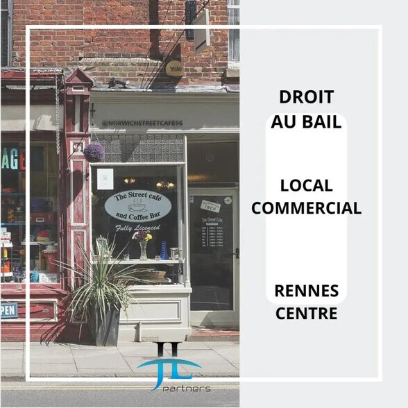 Local commercial dans Rennes à louer - Photo de l’immeuble – Image 1 sur 1