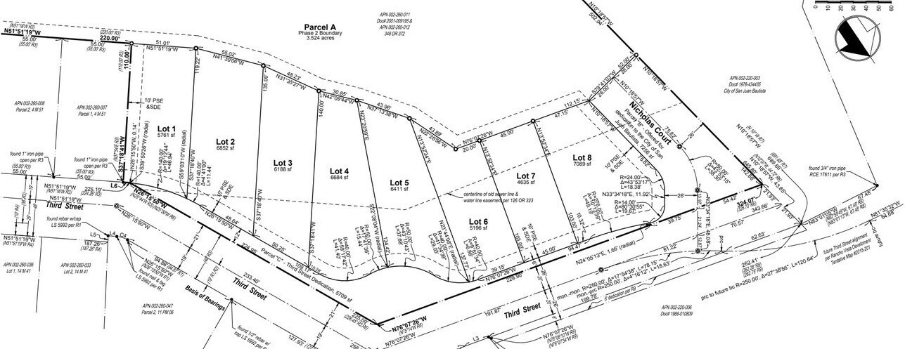 0 3rd St, San Juan Bautista, CA à vendre Plan de site– Image 1 sur 5