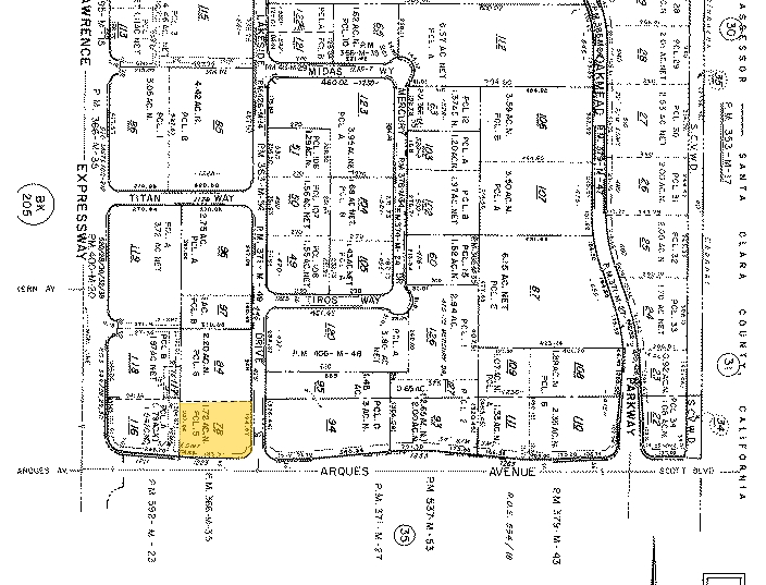 425 Lakeside Dr, Sunnyvale, CA à louer - Plan cadastral – Image 2 sur 3