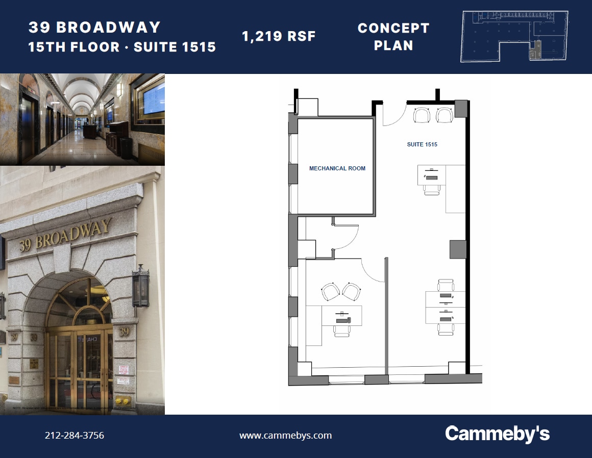 39 Broadway, New York, NY à louer Plan d’étage– Image 1 sur 1