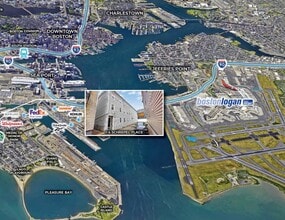 1-4 Schrepel Pl, Boston, MA - VUE AÉRIENNE  vue de carte