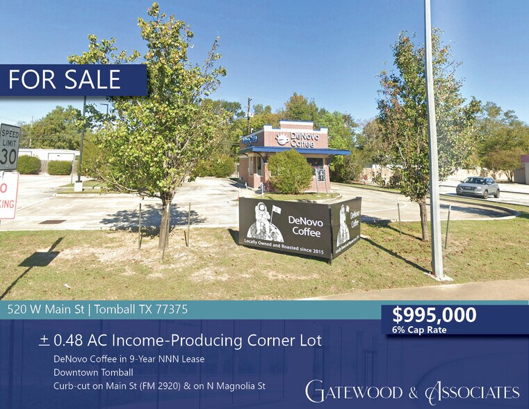 520 W Main St, Tomball, TX à vendre - Photo de l’immeuble – Image 1 sur 15