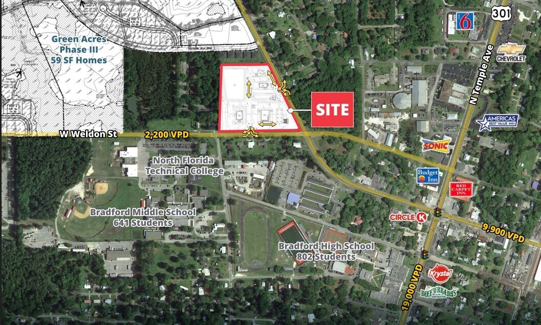 555 W Weldon St, Starke, FL à vendre Photo principale– Image 1 sur 4