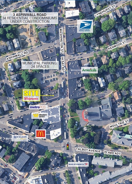 585 Washington St, Boston, MA à louer - Aérien – Image 3 sur 3