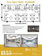 1355 Windward Concourse, Alpharetta, GA à louer Plan d’étage– Image 1 sur 1