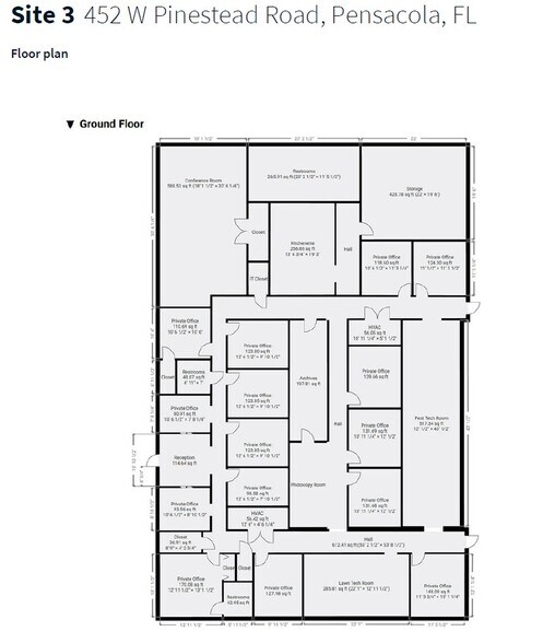 452 W Pinestead Rd, Pensacola, FL à vendre - Photo de l’immeuble – Image 3 sur 17