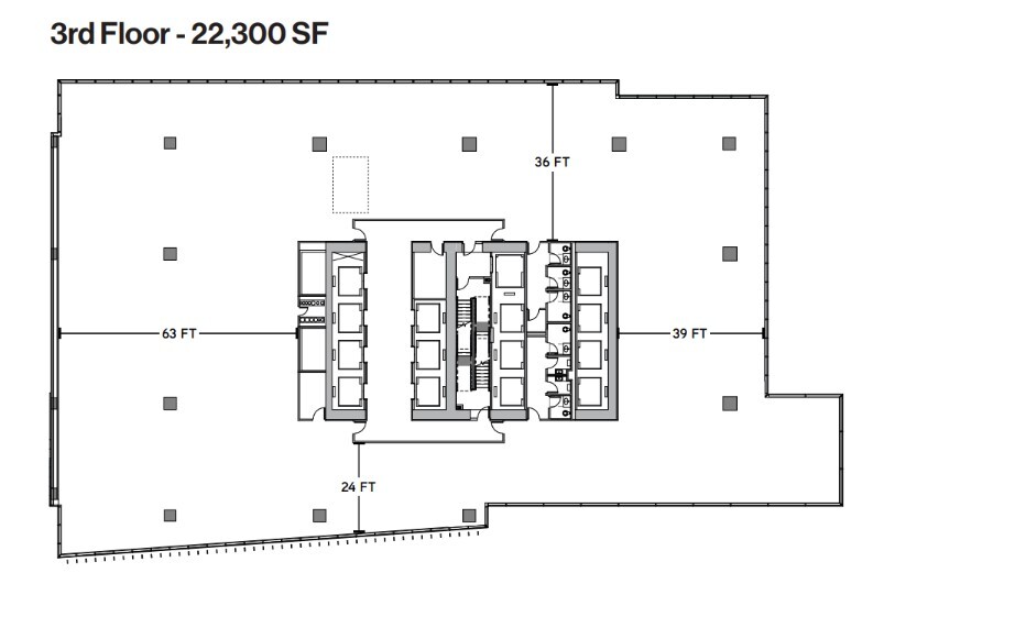 1133 Melville St, Vancouver, BC à louer Plan d’étage– Image 1 sur 1