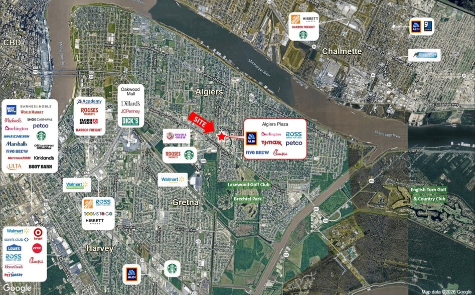3008 Holiday Dr, New Orleans, LA à louer - Aérien – Image 2 sur 3