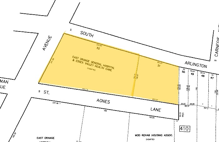 310 Central Ave, East Orange, NJ à louer - Plan cadastral – Image 3 sur 22