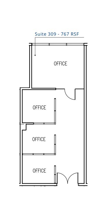 23929 Valencia Blvd, Valencia, CA à louer Plan d’étage– Image 1 sur 1