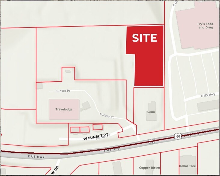 2121 Highway 60, Globe, AZ à vendre - Plan de site – Image 3 sur 3