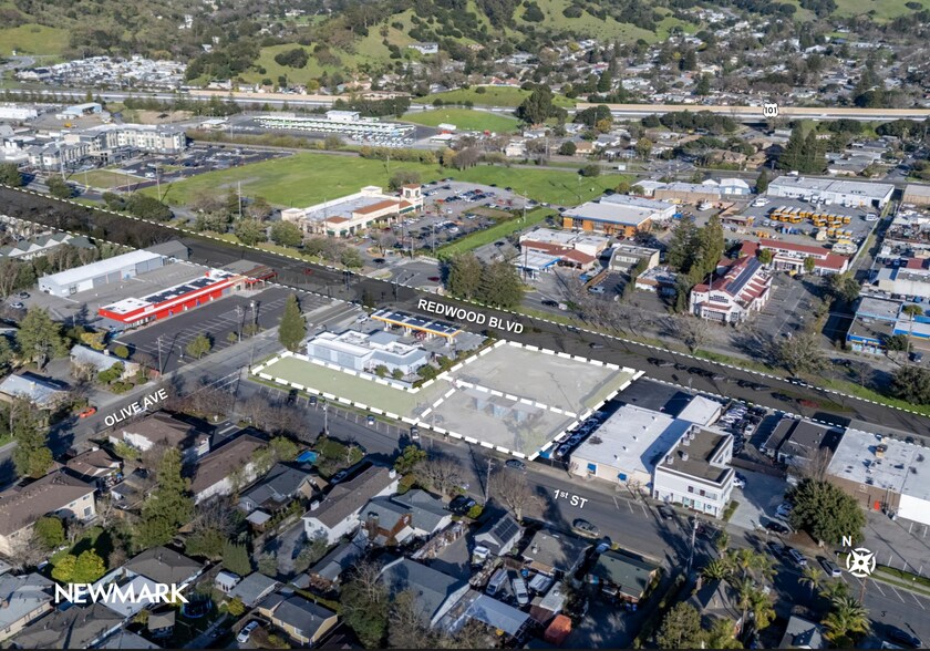 Marin County Redevelopment Opportunity portefeuille de 3 biens à vendre sur LoopNet.fr - Photo de l’immeuble – Image 2 sur 3