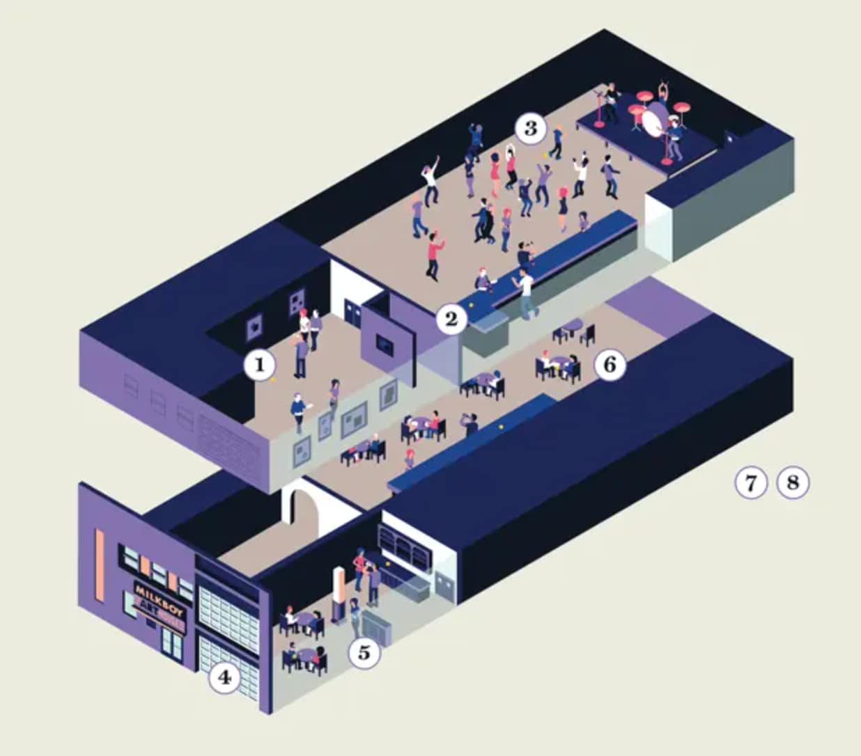 7416 Baltimore Ave, College Park, MD à louer Photo principale– Image 1 sur 2