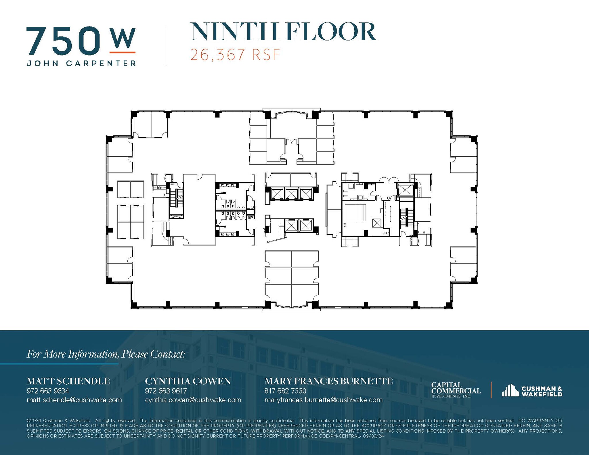 750 W John Carpenter Fwy, Irving, TX à louer Plan d’étage– Image 1 sur 1
