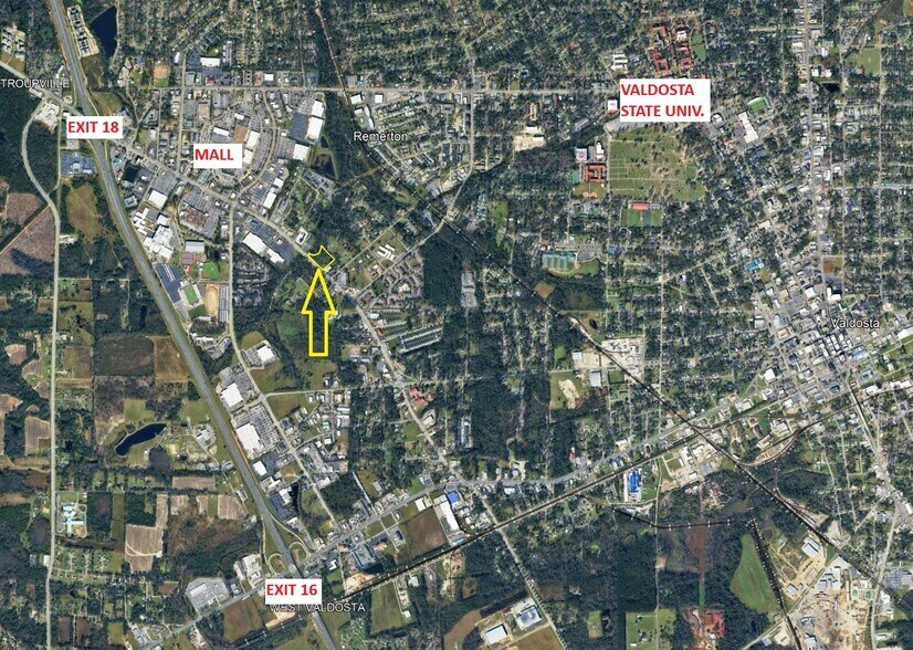 605 N St. Augustine Rd, Valdosta, GA à vendre - Aérien – Image 2 sur 12