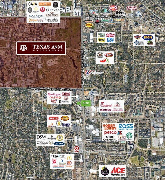 1508 Texas Ave S, College Station, TX à louer - Photo de l’immeuble – Image 2 sur 10