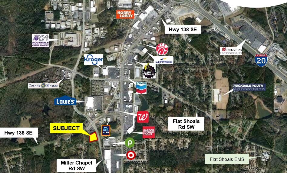 Miller Chapel SE, Conyers, GA à vendre - Photo de l’immeuble – Image 3 sur 5