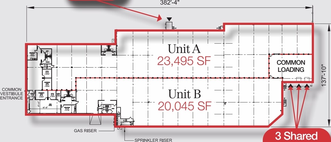 475 S Dean St, Englewood, NJ à louer Plan d’étage– Image 1 sur 2