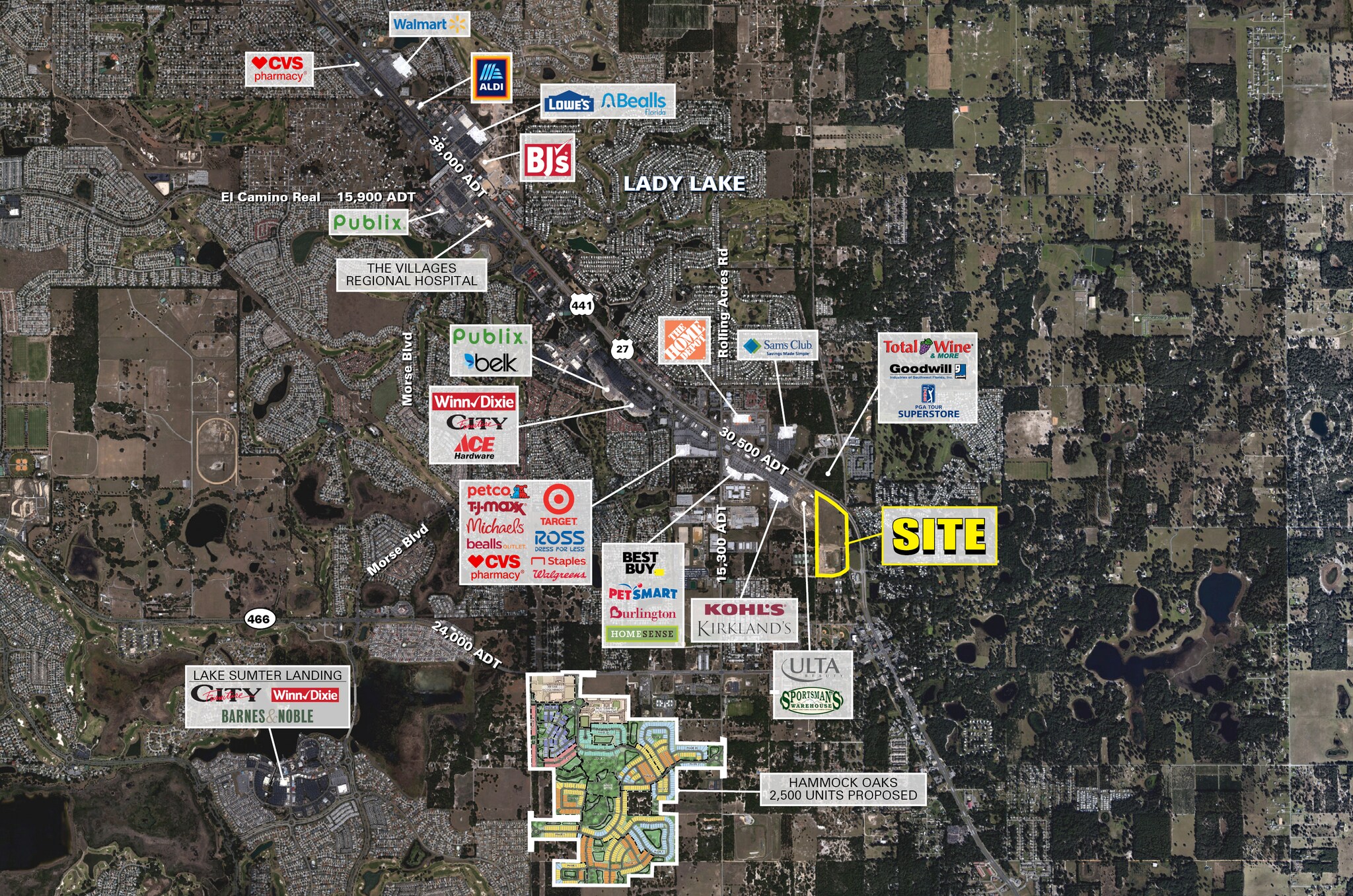 SWC US 441 hwy, Lady Lake, FL à louer Photo de l’immeuble– Image 1 sur 4