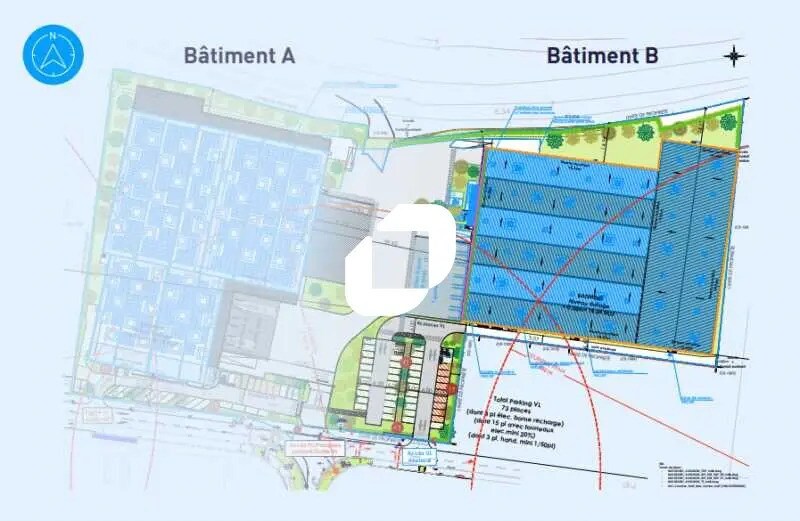 Bureau dans Avignon à louer - Plan d’étage – Image 2 sur 2
