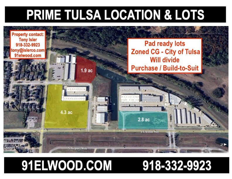 8710 Elwood Ave, Tulsa, OK à vendre Plan cadastral– Image 1 sur 7