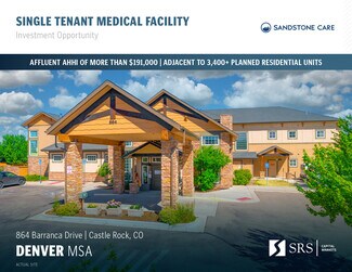 Plus de détails pour 864 Barranca Dr, Castle Rock, CO - Santé à vendre