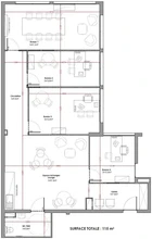 152 Boulevard Du Général De Gaulle, Garches à louer Plan d’étage– Image 2 sur 2