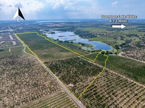 Lake Marie Dr, Dundee, FL - Vue aérienne vue de carte - Image1