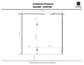 10050 Crosstown Cir, Eden Prairie, MN à louer Plan de site– Image 1 sur 1