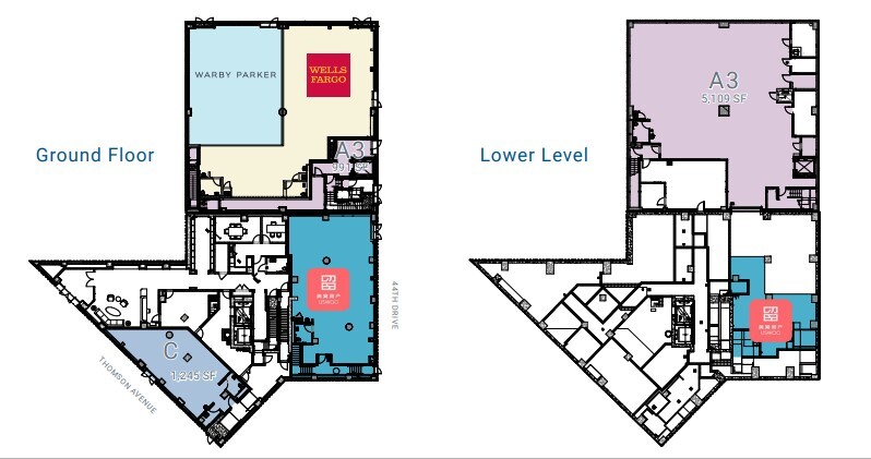 8 Court sq, Long Island City, NY à louer Plan d’étage– Image 1 sur 1