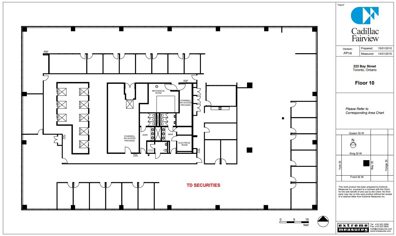 222 Bay St, Toronto, ON à louer Plan d’étage– Image 1 sur 1