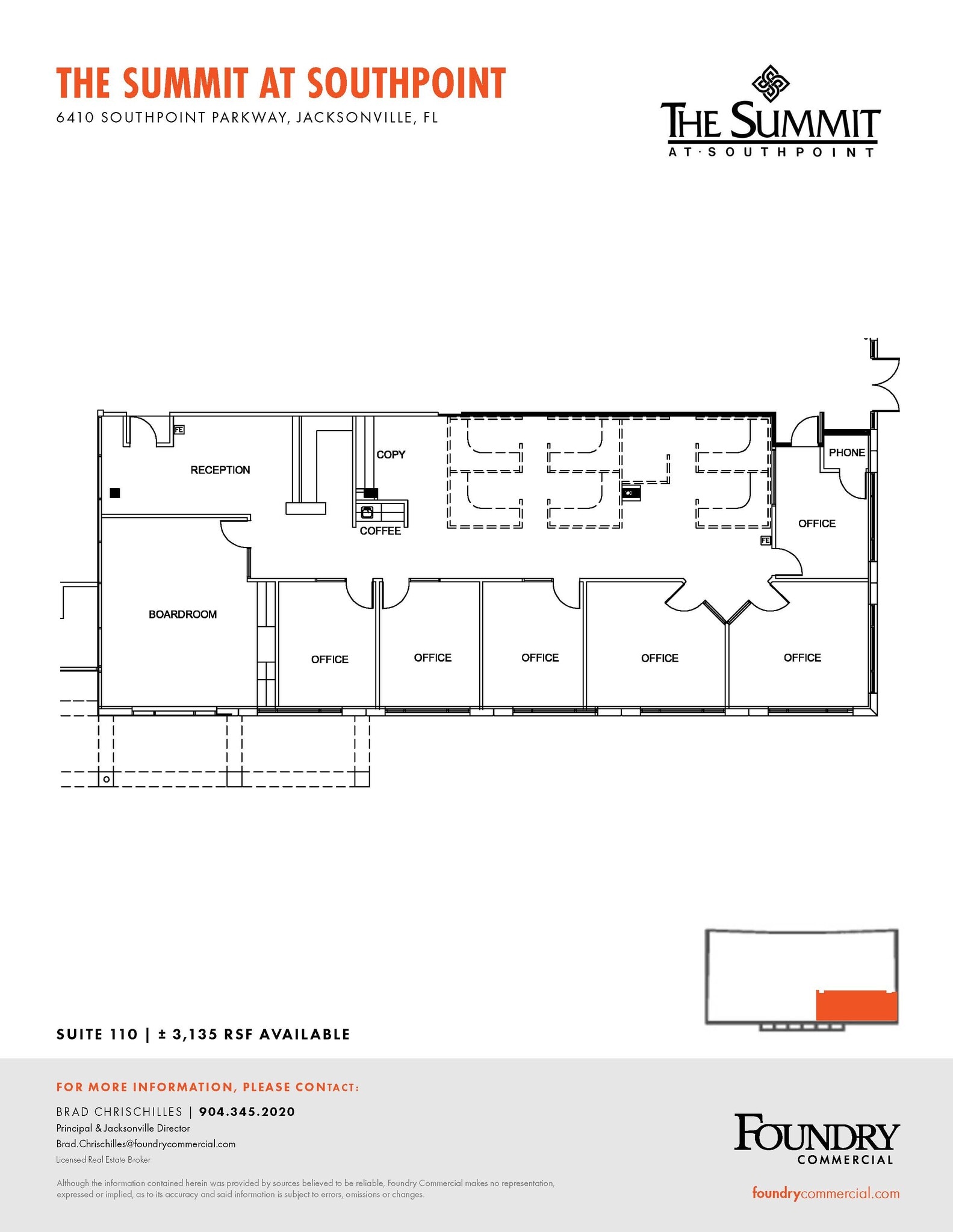 6420 Southpoint Pky, Jacksonville, FL à louer Plan d’étage– Image 1 sur 1