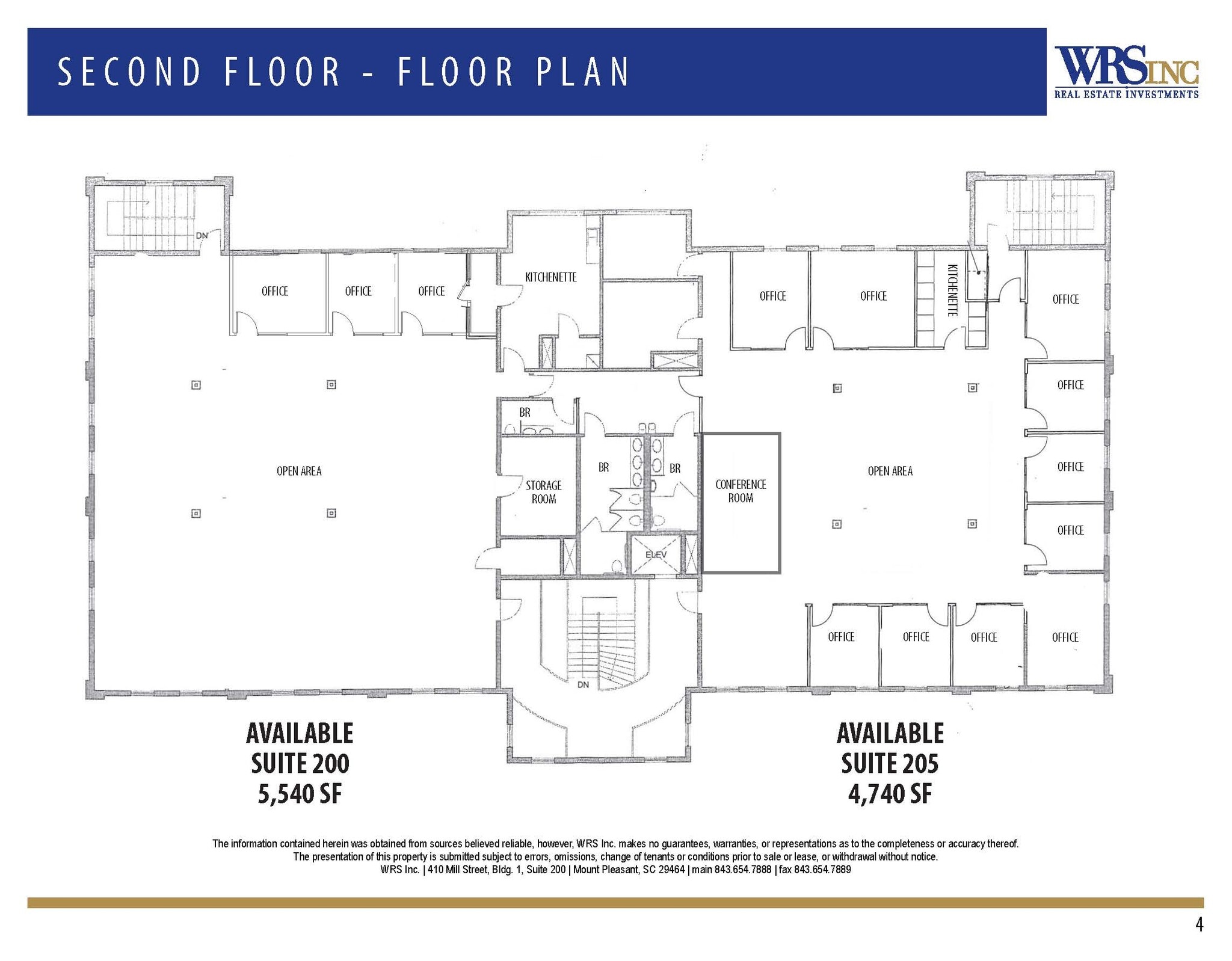 550 Long Point Rd, Mount Pleasant, SC à vendre Plan d’étage– Image 1 sur 8