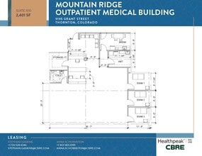 9195 Grant St, Thornton, CO à louer Plan d’étage– Image 1 sur 1