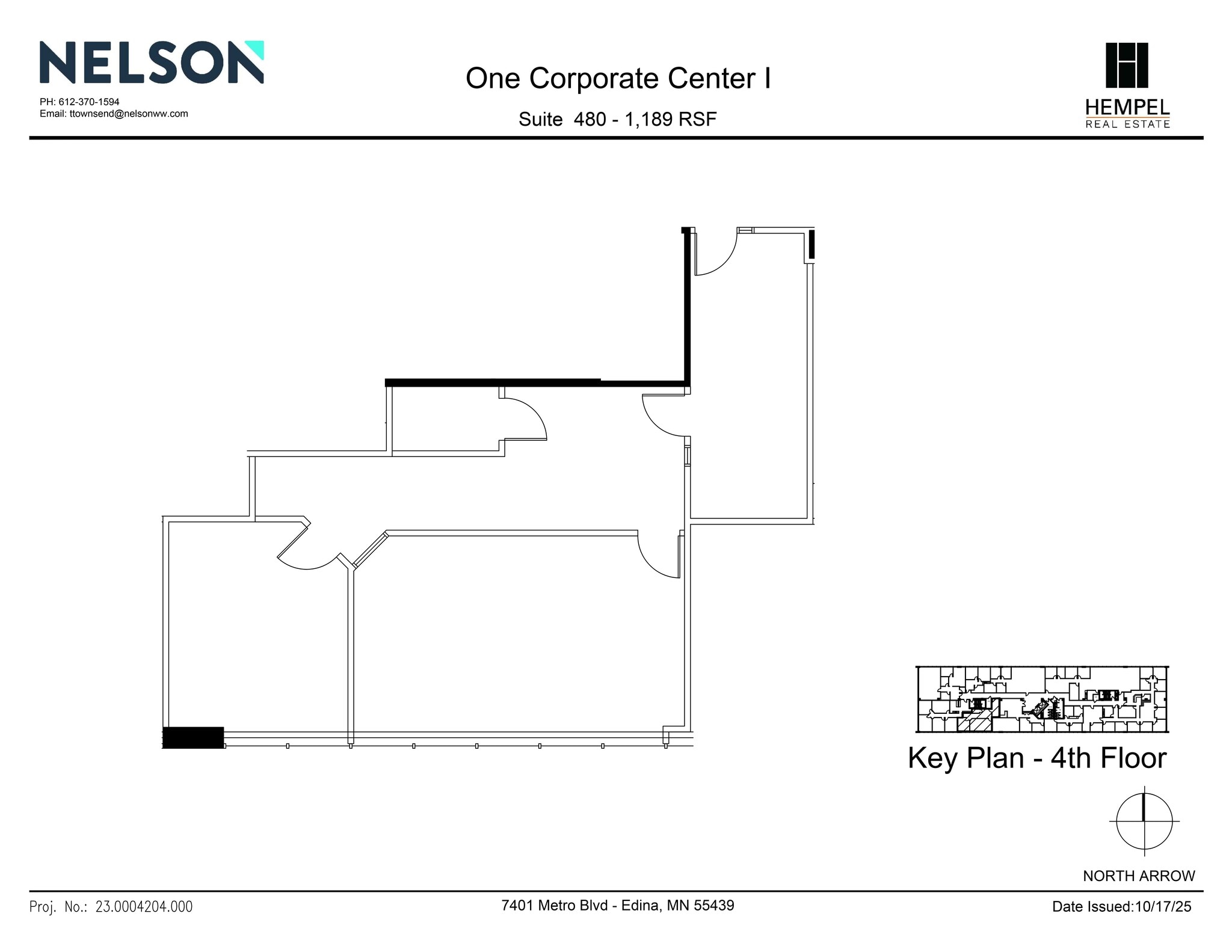 7401 Metro Blvd, Edina, MN à louer Plan de site– Image 1 sur 1