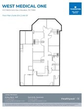 12121 Richmond Ave, Houston, TX à louer Plan d’étage– Image 1 sur 1