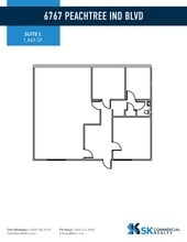 6767 Peachtree Industrial Blvd, Peachtree Corners, GA à louer Plan de site– Image 2 sur 3