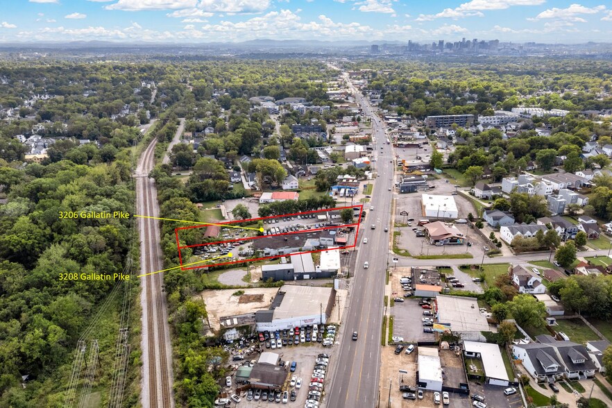 3206-3208 Gallatin Pike-MUL-A 2.02 AC portefeuille de 2 biens à vendre sur LoopNet.fr - Aérien – Image 3 sur 7