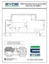 2365 Woodlake Dr, Okemos, MI à louer Plan de site– Image 1 sur 1