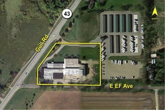 7878 Gull Rd, Richland, MI - VUE AÉRIENNE  vue de carte