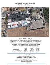 2108-2236 El Monte Way, Dinuba, CA - VUE AÉRIENNE  vue de carte