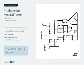 1718 E 4th St, Charlotte, NC à louer Plan de site– Image 1 sur 2