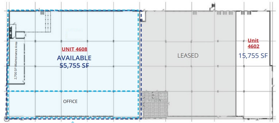 4602-4608 Interstate Blvd, Loves Park, IL à louer Plan d’étage– Image 1 sur 1
