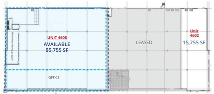 4602-4608 Interstate Blvd, Loves Park, IL à louer Plan d’étage– Image 1 sur 1