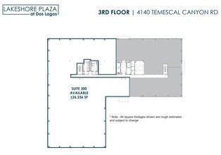 4160 Temescal Canyon Rd, Corona, CA à louer Plan d’étage– Image 1 sur 1
