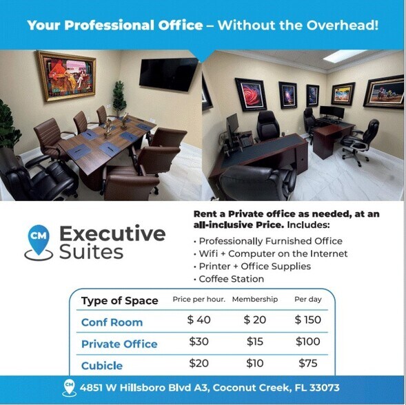 4851 W Hillsboro Blvd, Coconut Creek, FL à louer - Photo de l’immeuble – Image 2 sur 9