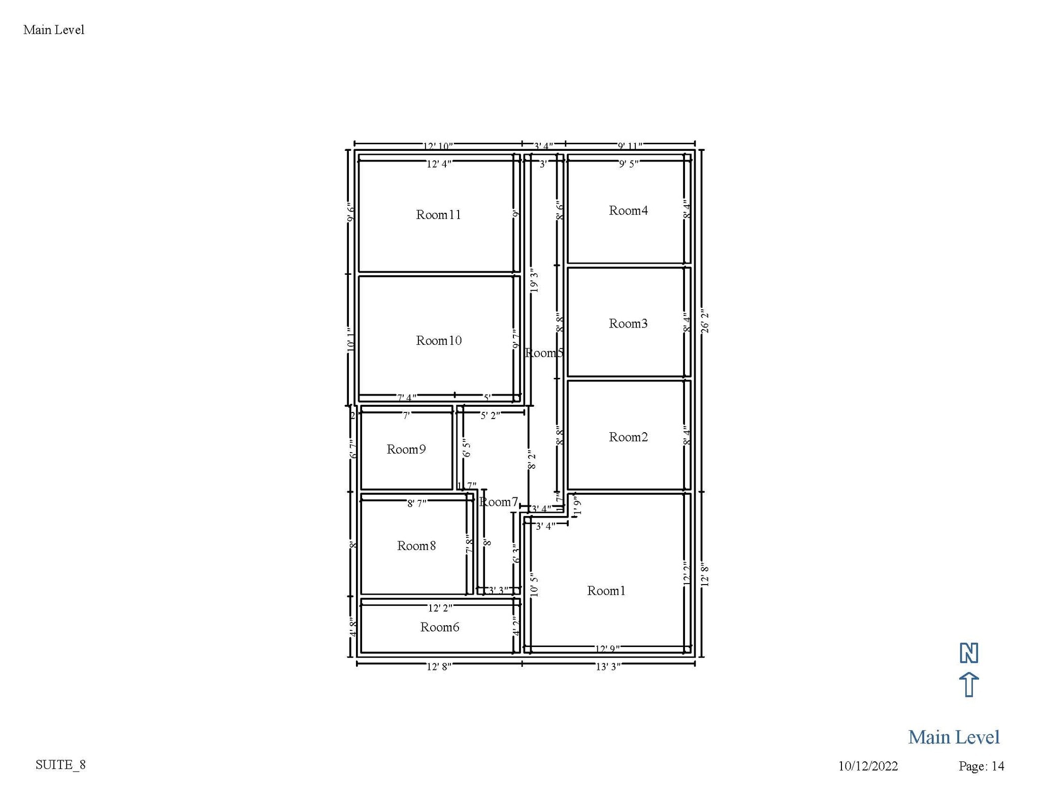 525 E Olympia Ave, Punta Gorda, FL à louer Plan d’étage– Image 1 sur 1