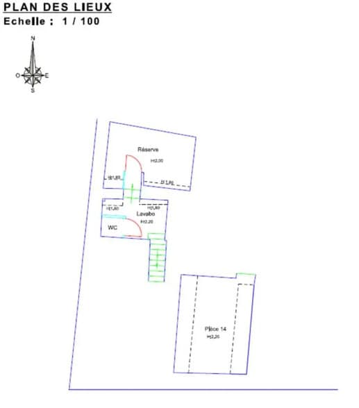 Local commercial dans Saint-Germain-en-Laye à vendre - Plan d’étage – Image 3 sur 3