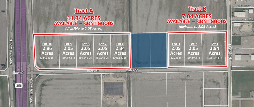 NPID & Bates Rd, Corpus Christi, TX à vendre - Photo de l’immeuble – Image 1 sur 6