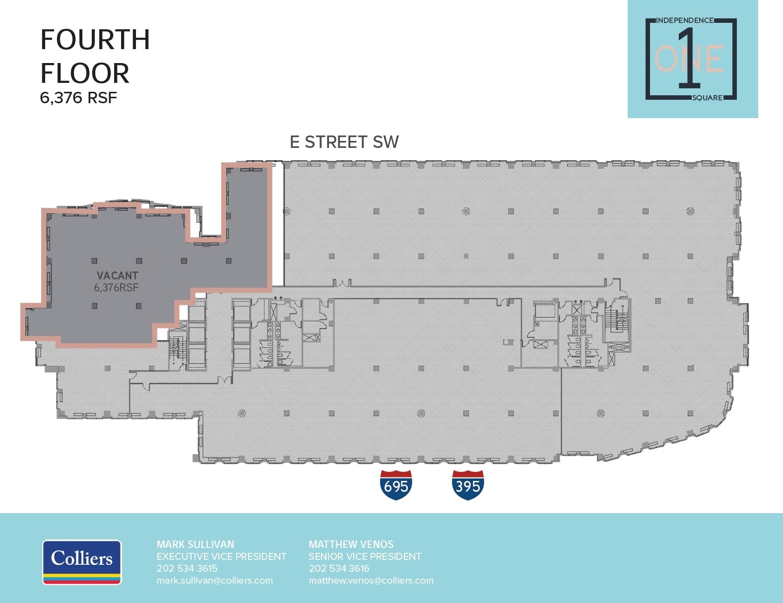 250 E St SW, Washington, DC à louer Plan d’étage– Image 1 sur 1